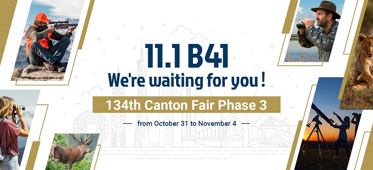 134th Canton Fair 2023, Booth 11.1B41 We are there!